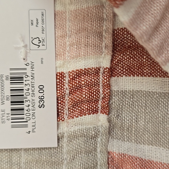 SONOMA BRAND WOMEN'S PLUS SIZE PULL-ON SHORTS SIZE 5X - Picture 7 of 16